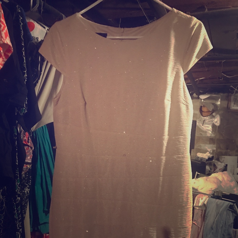 Sparkling white dress